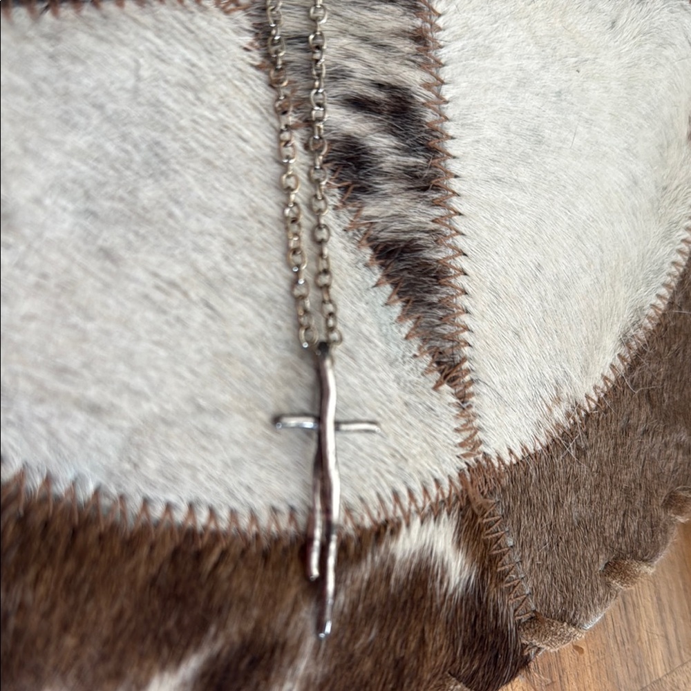 Silpada sterling silver cross and chain